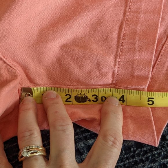 Red Camel Shorts Lightweight Jeans Juniors Sz 11 – orange/peach - Picture 14 of 16